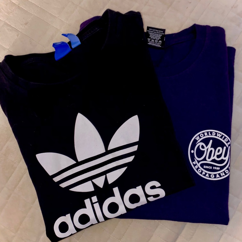 adidas and okay tops